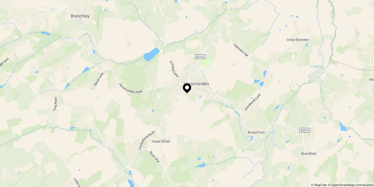 Approximate location of Green Road, Horsmonden, Tonbridge, TN12 8JS